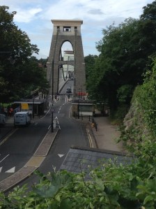 Approach to Clifton Suspension Bridge